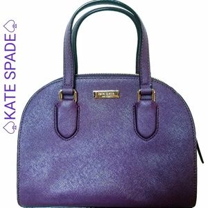 Offers!?🔥Kate Spade Deep Plum Mini